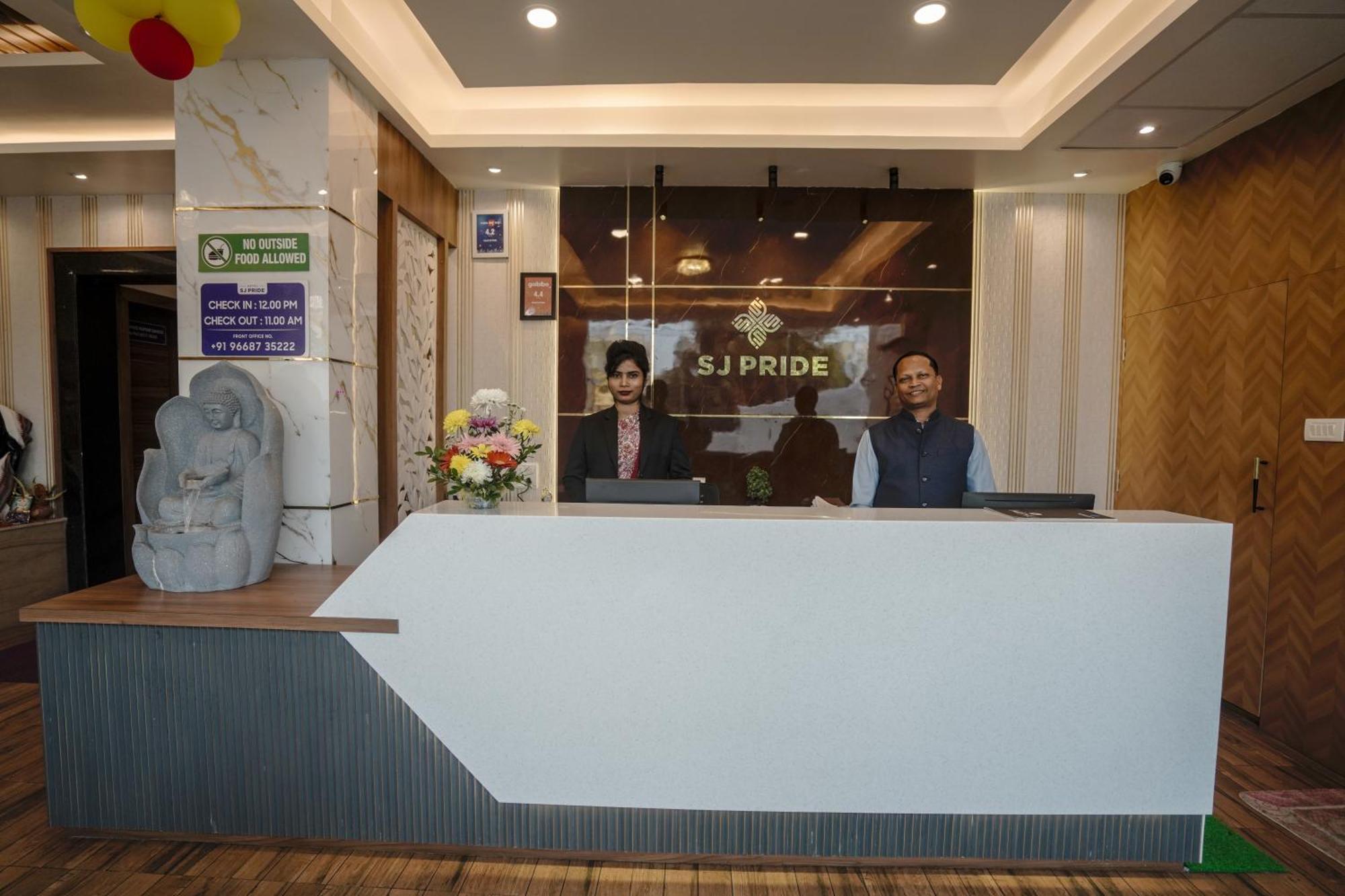 Hotel Sj Pride ブバネーシュワル エクステリア 写真