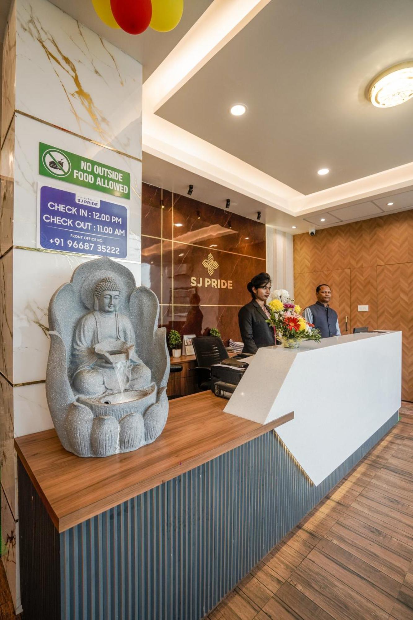 Hotel Sj Pride ブバネーシュワル エクステリア 写真